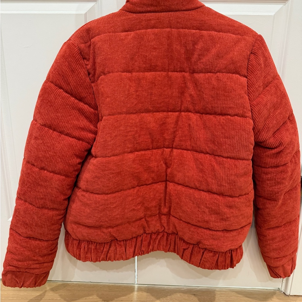 Papermoon Vibrant Red Puffer Jacket Small - Picture 9 of 9